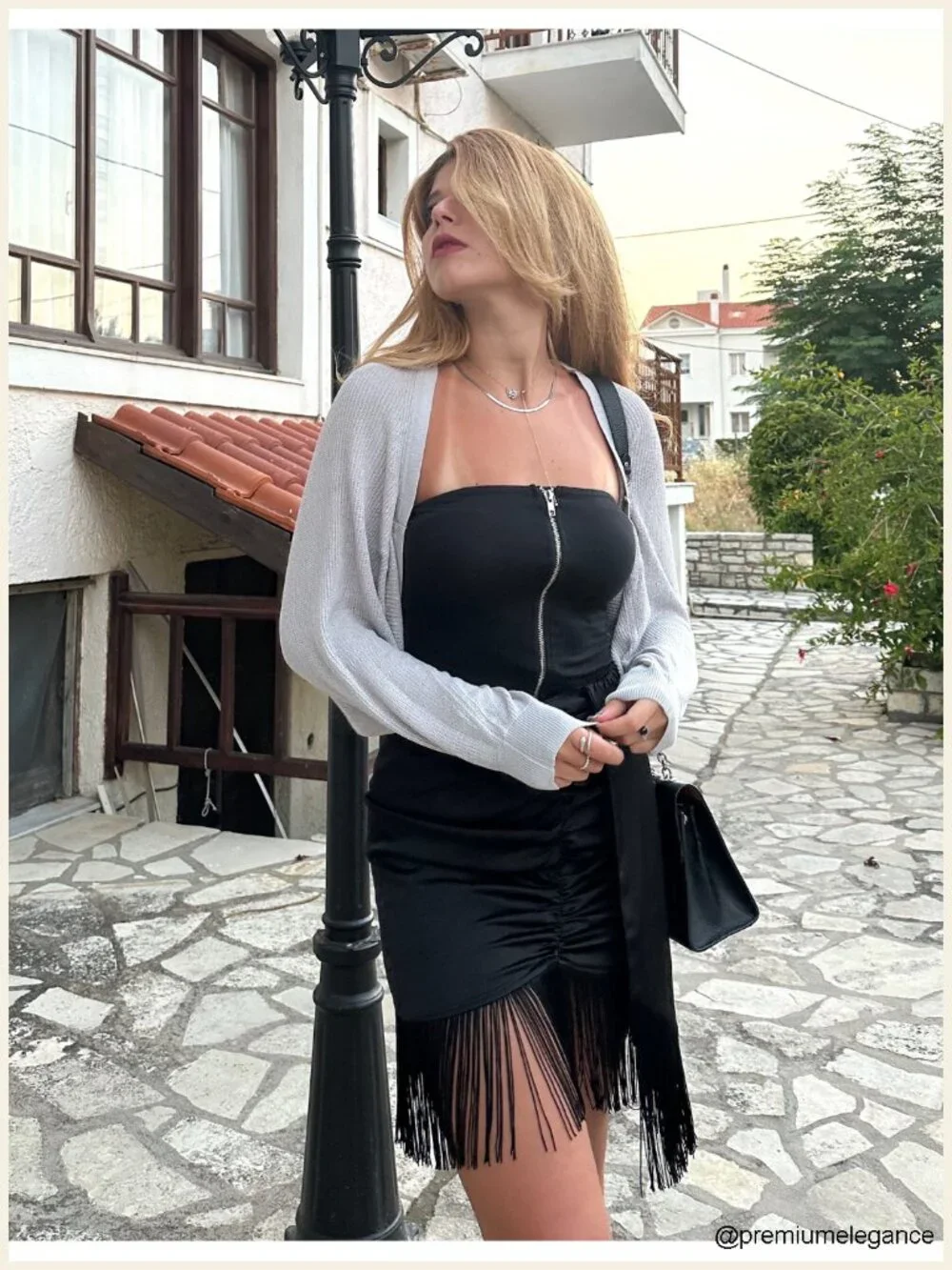 Long Batwing Sleeve Knitted Cropped Bolero Open Front Cardigan Shrug for Women